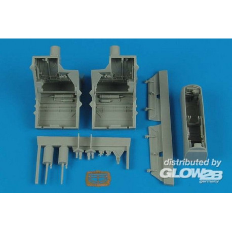 F-22A Raptor wheel bays for Hasegawa 