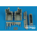 F-22A Raptor wheel bays for Hasegawa 