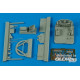 N1K1 Shiden cockpit set for Hasegawa 