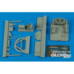 N1K1 Shiden cockpit set for Hasegawa 