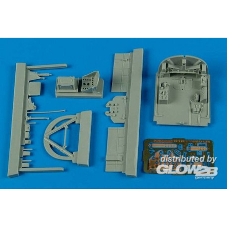 N1K1 Shiden cockpit set for Hasegawa 