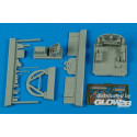 N1K1 Shiden cockpit set for Hasegawa 