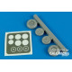 Me-262A wheels & paint mask for HOB 