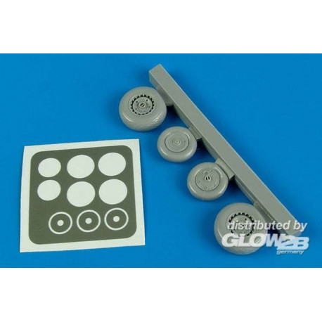 Me-262A wheels & paint mask for HOB 