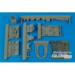 A6M5 Zero cockpit set for Tamiya 