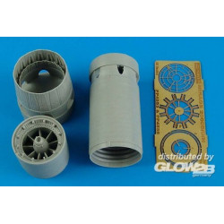 Mirage 200C/B/D/N ehaust nozzle-opened 