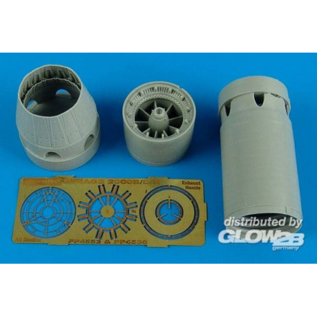 Mirage 2000C/B/D/N exh.nozzle-closed 