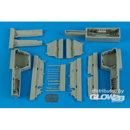 F-14 Tomcat wheel bay for Hobby Boss 