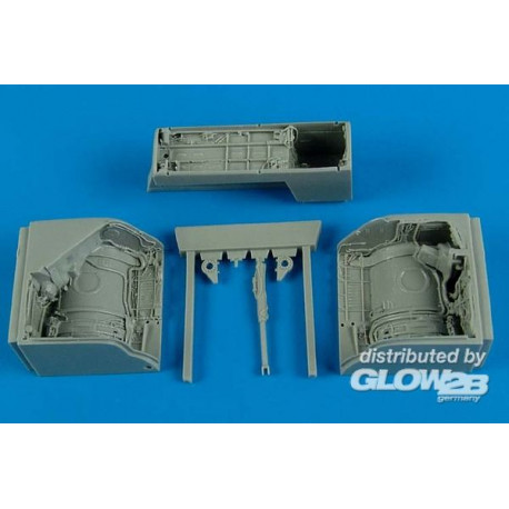 MiG-23 Flogger wheel bay for Trumpeter 
