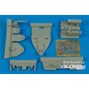 F8F-1 Bearcat cockpit set f.Hobby Boss 