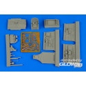 P-40M Kitty Hawk cockpit set f.HobbyBoss 