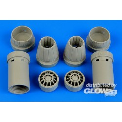 F/A-18E Super Hornet exhaust nozzles-ope 