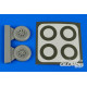 F4U-5 Corsair wheels & paint masks f.HBo 