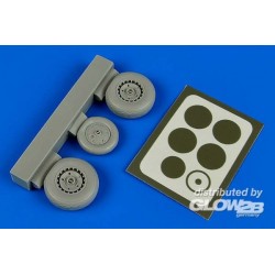 Me 262A/B wheels &paint masks f.HobbyBos 