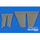Me 262A/B control surfaces f.Hobby Boss 