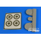 MiG-21 wheels & paint masks for Eduard 