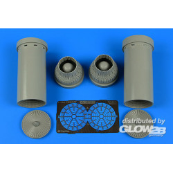 F-14A Tomcat exhaust nozzles-closed f.Ta 