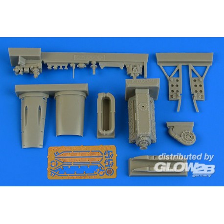 Ki-61 Id engine set for Tamiya 
