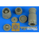 MiG-27 Flogger late exhaust nozzle-opene for Trumpeter
