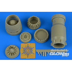 MiG-27 Flogger late exhaust nozzle-close for Trumpeter