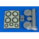 Do 217 Wheels & paint masks for ICM 