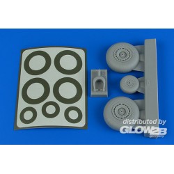 Do 217 Wheels & paint masks for ICM 