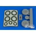 Do 217 Wheels & paint masks for ICM 