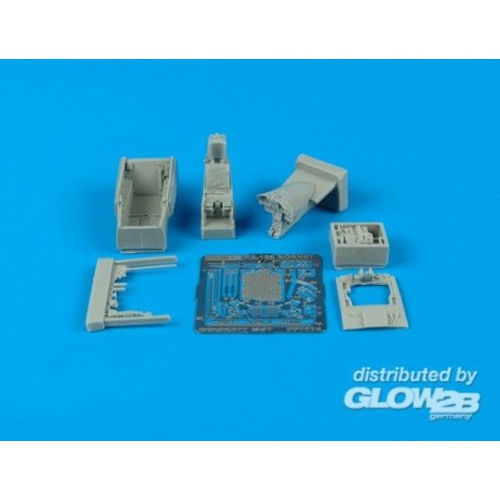 F/A-18A Hornet cockpit set für Hasegawa Bausatz
