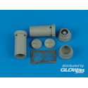 F-14A Tomcat exhaust nozzles - varied p. für Fujimi Bausatz