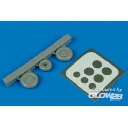 MiG-21F-13 wheels & paint masks Für Revell Bausatz
