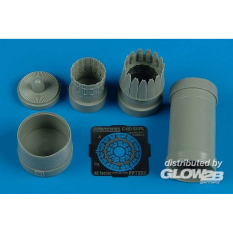 F-16l Sufa exhaust nozzle for Kinetic 