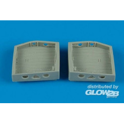 P-40 wheel bay for Academy 