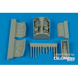 F-16l Sufa wheel bay for Hasegawa 