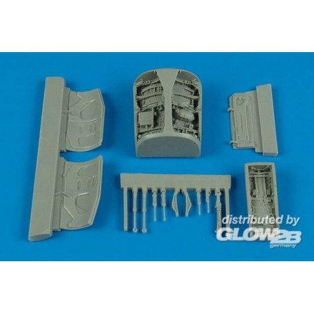 F-16l Sufa wheel bay for Hasegawa 