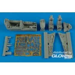 F-4E Phantom II cockpit set for Hasegawa 
