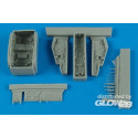 F-100C/D Super Sabre wheel bay for TRU 