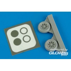 P-40M/N wheel & paint masks f.Academy 