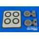 F6F Hellcat wheels(typeB) & paint masks 