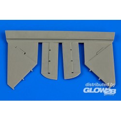 A-4B Skyhawk control surfaces f. Airfix 