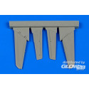 MiG-15 control surfaces for Eduard 