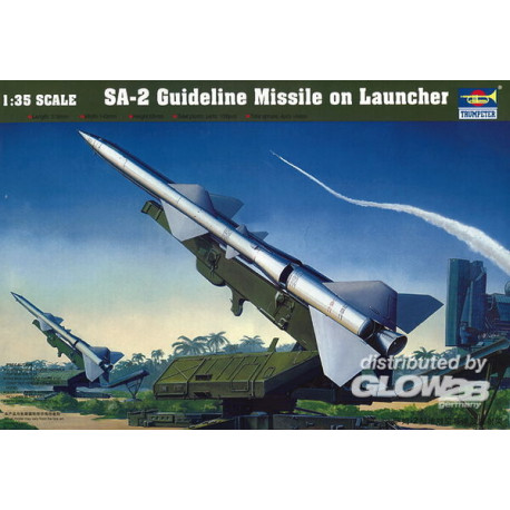 SA-2 Guideline Missile w/Launcher Cabin 