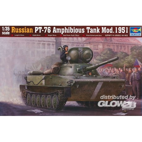Russian PT-76 Amphibious Tank Mod.1951 