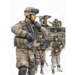 Modern U.S. Army Armor Crewman & Infantry