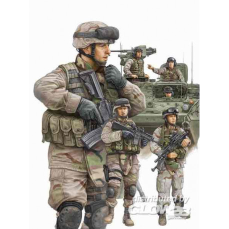 Modern U.S. Army Armor Crewman & Infantry