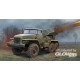 Russian BM-21 Grad Multiple RocketLaunch 