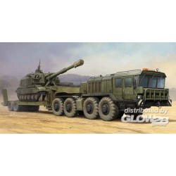 Russian KZKT-7428 Transporter with KZKT- -9101 Semi Trailer