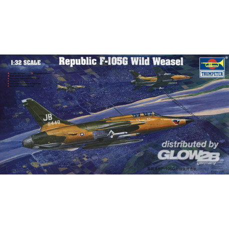 Republic F-105 G Wild Weasel 