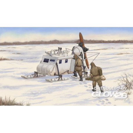 Soviet NKL-16 Armoured Aerosan 
