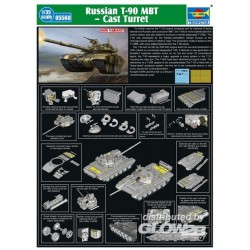 Russian T-90A MBT - Cast Turret 