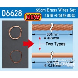 55cm Brass Wire set 